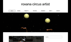 Roxanacircusartist.com thumbnail