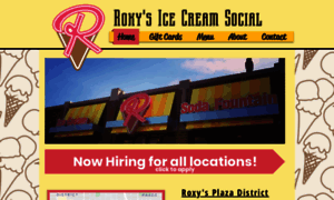 Roxysicecream.com thumbnail