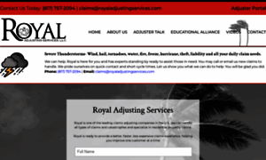 Royaladjustingservices.com thumbnail