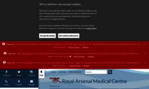 Royalarsenalmedicalcentre.co.uk thumbnail