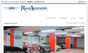 Royalautomobileparis.com thumbnail