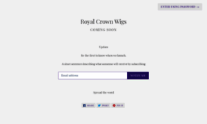 Royalcrownwigs.com thumbnail