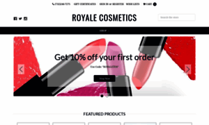 Royalecosmetics.com thumbnail