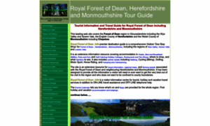 Royalforestofdean.info thumbnail