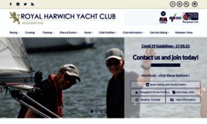 Royalharwichyachtclub.co.uk thumbnail