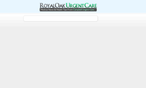 Royaloakurgentcare.com thumbnail