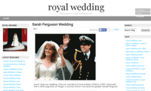 Royalwedding.onsugar.com thumbnail