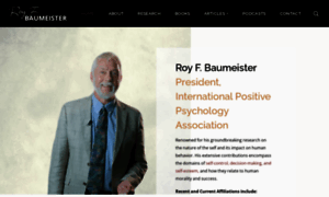 Roybaumeister.com thumbnail