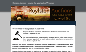 Roylstonauctions.com thumbnail