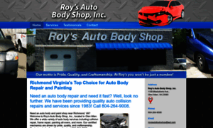 Roysautobodyshop.net thumbnail