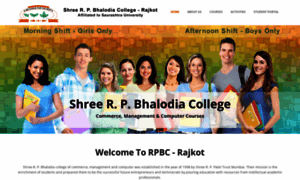 Rpbhalodiacollege.com thumbnail