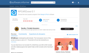 Rpcard-exe.software.informer.com thumbnail