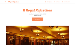 Rroyalrajasthan.business.site thumbnail