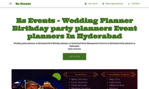 Rs-events-event-management-company.business.site thumbnail
