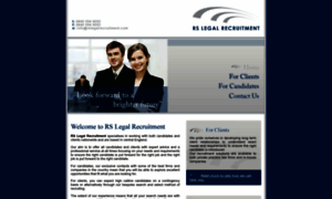 Rslegalrecruitment.com thumbnail