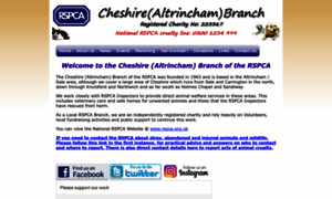 Rspca-altrincham-cheshire.org.uk thumbnail