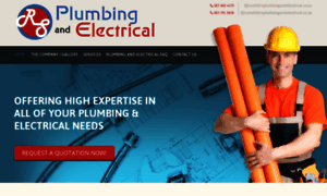 Rsplumbingandelectrical.co.za thumbnail