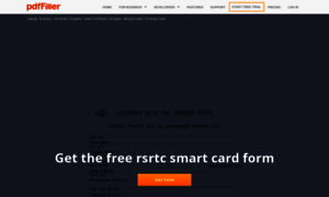 Rsrtc-smart-card.pdffiller.com thumbnail