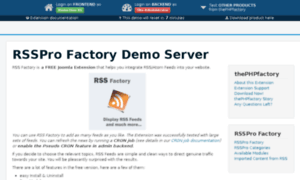 Rssfactory-pro.thefactory.ro thumbnail