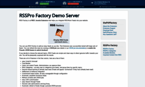 Rssfactory-pro.thephpfactory.com thumbnail