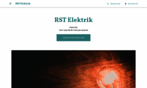 Rst-elektrik.business.site thumbnail