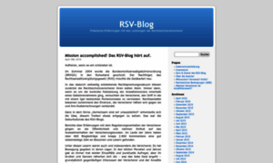 Rsv-blog.de thumbnail