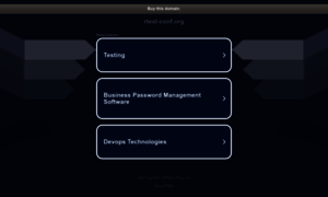 Rtest-conf.org thumbnail