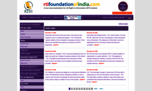 Rtifoundationofindia.com thumbnail