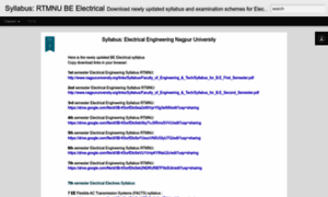 Rtmnuelectricalportal.blogspot.com thumbnail