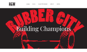 Rubbercityweightlifting.org thumbnail