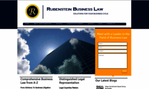 Rubensteinbusinesslaw.com thumbnail