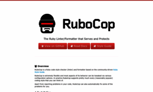 Rubocop.org thumbnail