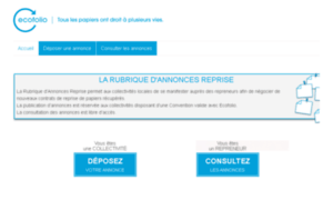 Rubrique-annonces.ecofolio.fr thumbnail