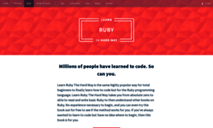 Ruby.learncodethehardway.org thumbnail