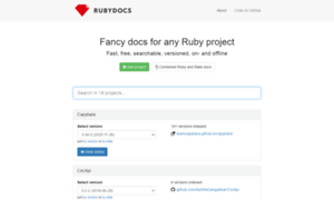 Rubydocs.org thumbnail