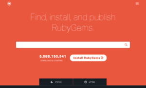 Rubygems.rubyforge.org thumbnail