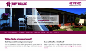 Rubyhousing.co.nz thumbnail