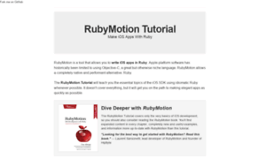 Rubymotion-tutorial.com thumbnail
