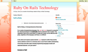 Rubyonrails-technology.blogspot.com thumbnail