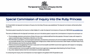 Rubyprincessinquiry.nsw.gov.au thumbnail