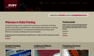 Rubyprinting.com.sg thumbnail