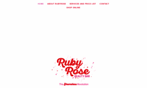 Rubyrosebeautybar.com thumbnail