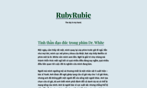 Rubyrubie.wordpress.com thumbnail