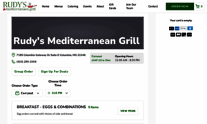 Rudysmediterraneangrill.com thumbnail