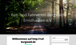 Ruf-burgwald.de thumbnail