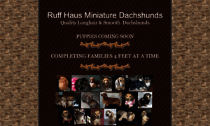 Ruffhausdachshunds.net thumbnail