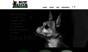 Ruffluckdogrescue.com thumbnail
