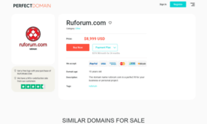 Ruforum.com thumbnail