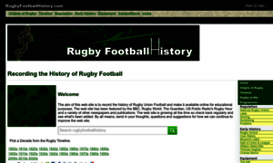 Rugbyfootballhistory.com thumbnail
