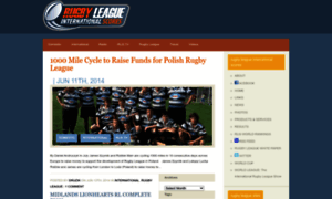 Rugbyleagueinternationalscores.com thumbnail